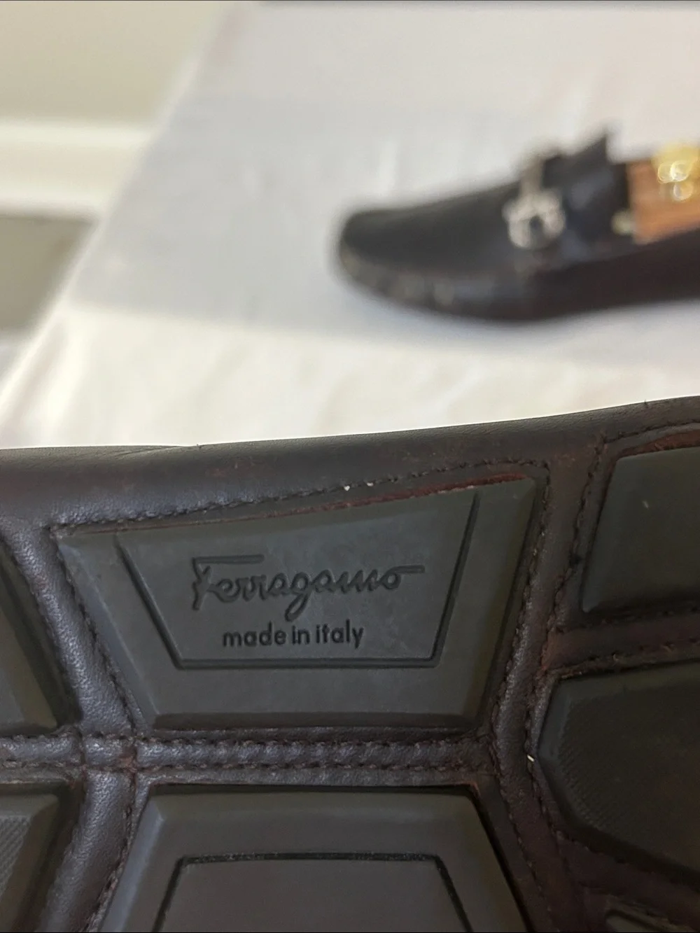 Salvatore Ferragamo Parigi Gancini Driver